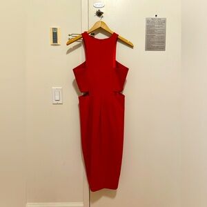 Mason Red Cut-out dress size 2